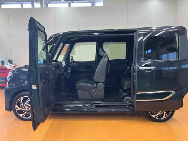 タントカスタムＲＳスタイルセレクションバックカメラ連動９インチフルセグナビ　ＵＳＢ接続　ブルートゥース対応　ＴＶナビキット　フロント．リヤドライブレコーダー連動　ビルトインＥＴＣ　運転席ロングスライドシート　前後コーナーセンサー（千葉県）の中古車