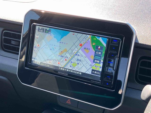 イグニスハイブリッドMGハイブリッド ナビ/地デジ/DVD/BT/USB ETC オートライト シートヒーター 衝突被害軽減ブレーキ サイドレバー式駐車ブレーキ オートエアコン ステリモ チルト スマートキー 横滑り防止装置(千葉県)の中古車