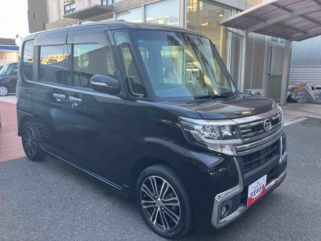 タントカスタムＲＳ　トップエディションＳＡIII衝突回避支援ブレーキ・ナビ・バックカメラ・キーフリー・両側パワースライドドア・オートエアコン・オートライト・ＬＥＤヘッドランプ・アルミホイール・電動格納ミラー・パワーウィンドウ・（千葉県）の中古車