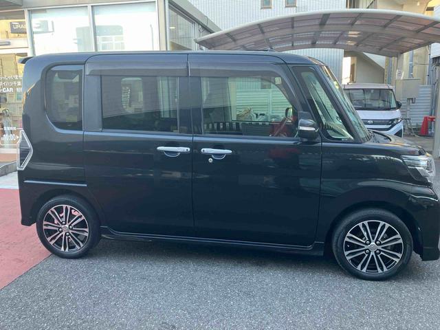 タントカスタムＲＳ　トップエディションＳＡIII衝突回避支援ブレーキ・ナビ・バックカメラ・キーフリー・両側パワースライドドア・オートエアコン・オートライト・ＬＥＤヘッドランプ・アルミホイール・電動格納ミラー・パワーウィンドウ・（千葉県）の中古車