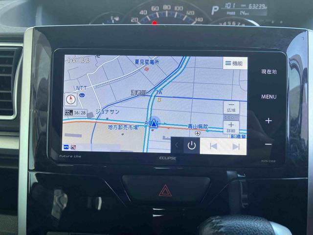 タントカスタムＲＳ　トップエディションＳＡIII衝突回避支援ブレーキ・ナビ・バックカメラ・キーフリー・両側パワースライドドア・オートエアコン・オートライト・ＬＥＤヘッドランプ・アルミホイール・電動格納ミラー・パワーウィンドウ・（千葉県）の中古車