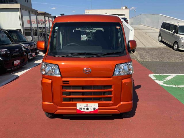 ハイゼットカーゴクルーズ大型ＬＥＤ荷室灯・プッシュボタンエンジンスタート・コーナーセンサー・オーディオレス・マニュアルエアコン・アイドリングストップ・オートライト・衝突回避支援ブレーキ（千葉県）の中古車