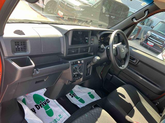 ハイゼットカーゴクルーズ大型ＬＥＤ荷室灯・プッシュボタンエンジンスタート・コーナーセンサー・オーディオレス・マニュアルエアコン・アイドリングストップ・オートライト・衝突回避支援ブレーキ（千葉県）の中古車