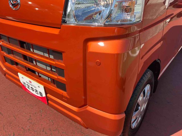 ハイゼットカーゴクルーズ大型ＬＥＤ荷室灯・プッシュボタンエンジンスタート・コーナーセンサー・オーディオレス・マニュアルエアコン・アイドリングストップ・オートライト・衝突回避支援ブレーキ（千葉県）の中古車