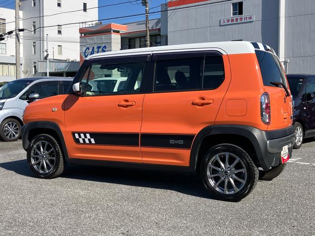 ハスラーＧナビ／ＢＴ／ＴＶ／ＣＤ／ＤＶＤ　社外１５インチアルミホイール　プッシュボタンスターター　シートヒーター　電動格納ドアミラー　オートエアコン　運転席シートリフター　横滑り防止装置　衝突被害軽減ブレーキ（千葉県）の中古車