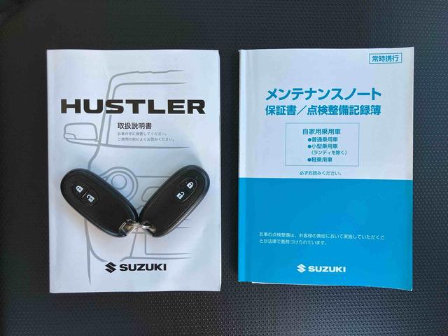 ハスラーＧナビ／ＢＴ／ＴＶ／ＣＤ／ＤＶＤ　社外１５インチアルミホイール　プッシュボタンスターター　シートヒーター　電動格納ドアミラー　オートエアコン　運転席シートリフター　横滑り防止装置　衝突被害軽減ブレーキ（千葉県）の中古車