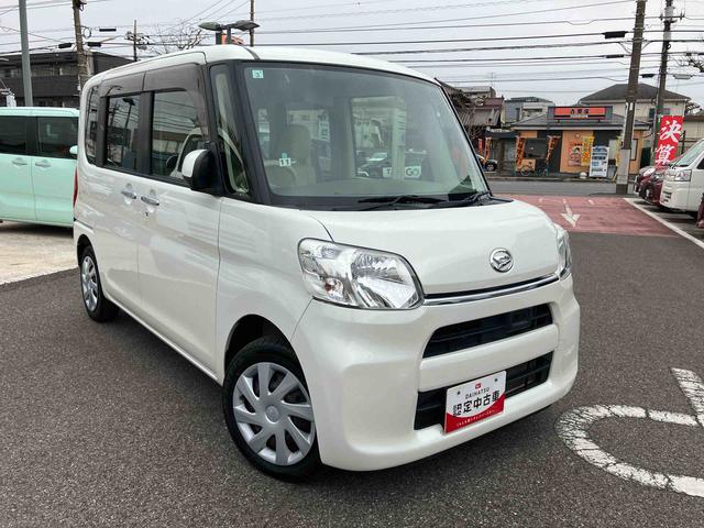 タントＸ　ＳＡオーディオ　助手側電動スライドドア　衝突回避支援ブレーキ　誤発進抑制装置　アイドリングストップ　横滑り防止装置　スマートキー　プッシュボタンスタート　盗難防止装置　イモビライザー　オートエアコン（千葉県）の中古車