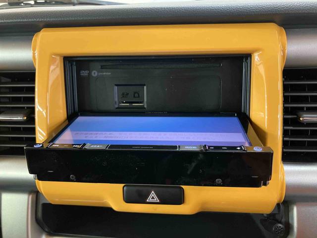 ハスラーＧ８インチフルセグナビ　ブルートゥース対応　ＵＳＢ接続　ビルトインＥＴＣ　前席シートヒーター　アイドリングストップ　プッシュエンジンスタートキーフリーシステム　助手席シートアンダーボックス（千葉県）の中古車