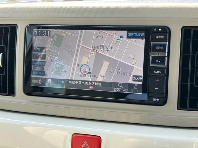 ミラトコットＧ　ＳＡIIIナビ／ＴＶ／ＢＴ／ＤＶＤ／ＵＳＢ　全周囲カメラ　ドラレコ　ＥＴＣ　ＬＥＤヘッドライト　オートライト　オートハイビーム　コーナーセンサー　シートヒーター　足踏み式駐車ブレーキ　キーフリー　アルミホイール（千葉県）の中古車