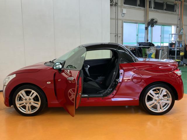 コペンローブバックカメラ連動フルセグナビ　ＴＶナビキット　ブルートゥース対応　フロント．リヤ２カメラドライブレコーダー　センターコンソール内ＥＴＣ　シートヒーター　横滑り防止装置　アイドリングストップ（千葉県）の中古車