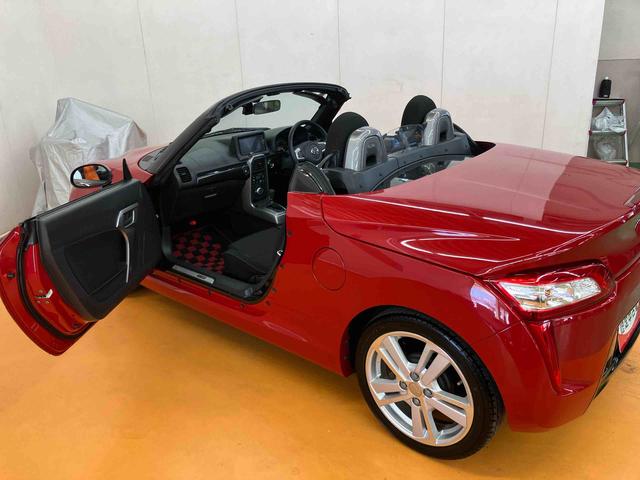 コペンローブバックカメラ連動フルセグナビ　ＴＶナビキット　ブルートゥース対応　フロント．リヤ２カメラドライブレコーダー　センターコンソール内ＥＴＣ　シートヒーター　横滑り防止装置　アイドリングストップ（千葉県）の中古車