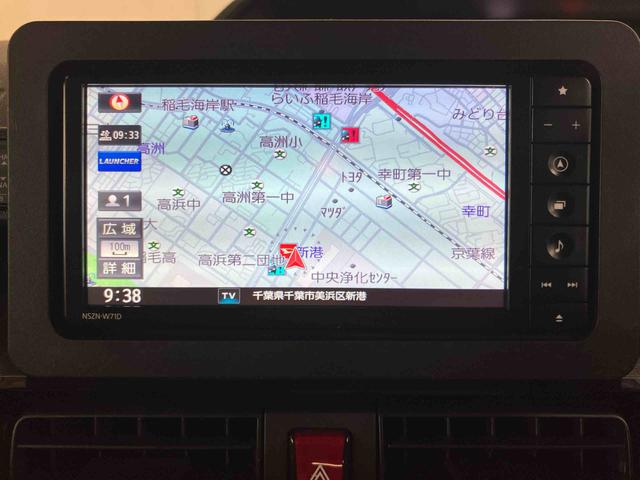 タントカスタムＲＳバックカメラ連動フルセグナビ　ＵＳＢ接続　ブルートゥース対応　ビルトインＥＴＣ　アダプティブクルーズコントロール　前席シートヒーター　運転席ロングスライドシート　前後コーナーセンサー（千葉県）の中古車