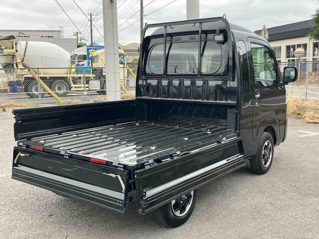 ハイゼットトラックジャンボエクストラスマホ連携9インチディスプレイオーディオ バックカメラ連動 USB接続 HDMI接続 ブルートゥース対応 大型LED作業灯 テールゲートチェーン オーバーヘッドシェルフ ストロング防錆(千葉県)の中古車