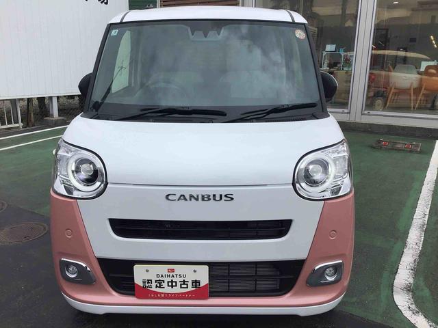 ムーヴキャンバスストライプスＧターボＬＥＤヘッドライト・ＬＥＤフォグランプ・両側電動パワースライドドア・シートヒーター付き（千葉県）の中古車