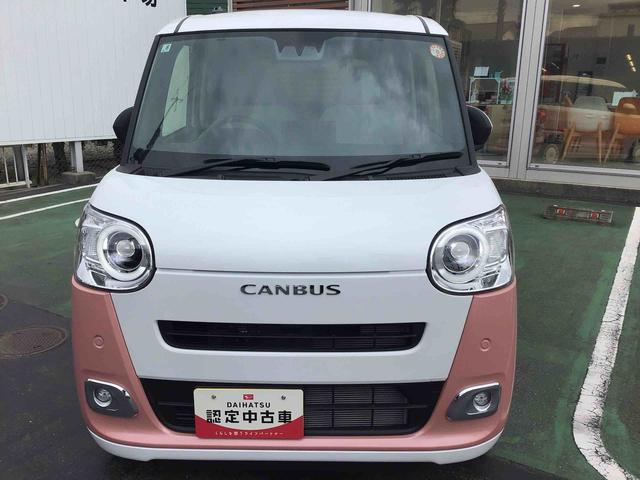 ムーヴキャンバスストライプスＧターボＬＥＤヘッドライト・ＬＥＤフォグランプ・両側電動パワースライドドア・シートヒーター付き（千葉県）の中古車