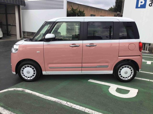 ムーヴキャンバスストライプスＧターボＬＥＤヘッドライト・ＬＥＤフォグランプ・両側電動パワースライドドア・シートヒーター付き（千葉県）の中古車