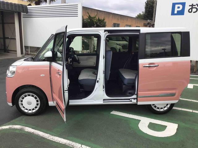 ムーヴキャンバスストライプスＧターボＬＥＤヘッドライト・ＬＥＤフォグランプ・両側電動パワースライドドア・シートヒーター付き（千葉県）の中古車