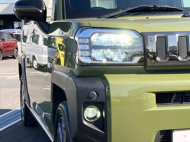 タフトＧターボ　ダーククロムベンチャーターボ　ガラスルーフ　ルーフレール　ナビ／ＴＶ／ＤＶＤ／ＢＴ／ＵＳＢ　全周囲カメラ　リモコンエンジンスターター　ＬＥＤヘッドランプ　オートライト　シートヒーター　コ−ナ−センサー　キーフリー（千葉県）の中古車