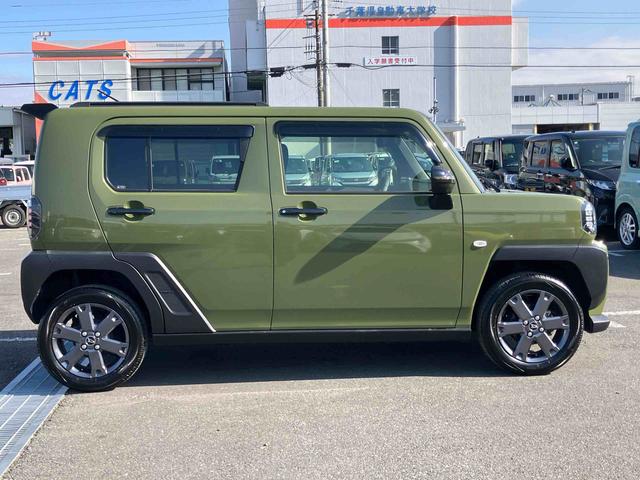 タフトＧターボ　ダーククロムベンチャーターボ　ガラスルーフ　ルーフレール　ナビ／ＴＶ／ＤＶＤ／ＢＴ／ＵＳＢ　全周囲カメラ　リモコンエンジンスターター　ＬＥＤヘッドランプ　オートライト　シートヒーター　コ−ナ−センサー　キーフリー（千葉県）の中古車