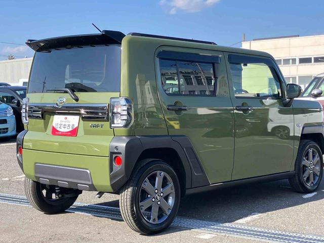 タフトＧターボ　ダーククロムベンチャーターボ　ガラスルーフ　ルーフレール　ナビ／ＴＶ／ＤＶＤ／ＢＴ／ＵＳＢ　全周囲カメラ　リモコンエンジンスターター　ＬＥＤヘッドランプ　オートライト　シートヒーター　コ−ナ−センサー　キーフリー（千葉県）の中古車