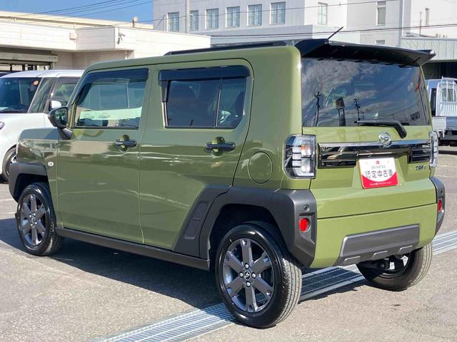 タフトＧターボ　ダーククロムベンチャーターボ　ガラスルーフ　ルーフレール　ナビ／ＴＶ／ＤＶＤ／ＢＴ／ＵＳＢ　全周囲カメラ　リモコンエンジンスターター　ＬＥＤヘッドランプ　オートライト　シートヒーター　コ−ナ−センサー　キーフリー（千葉県）の中古車