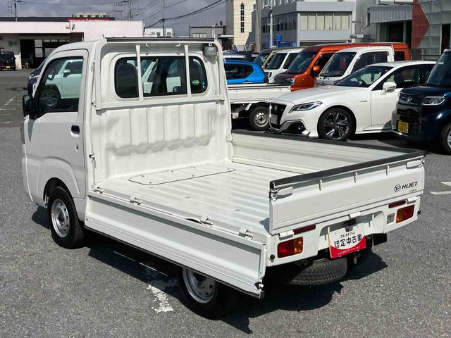 ハイゼットトラックスタンダード　農用スペシャル荷台ライト　リヤ４枚リーフスプリング　リヤデフロック　副変速機　スピーカー一体型ＡＭ／ＦＭラジオ　エアコン　パワステ　左右サンバイザー　運転席エアバッグ　最大積載量３５０ｋｇ（千葉県）の中古車
