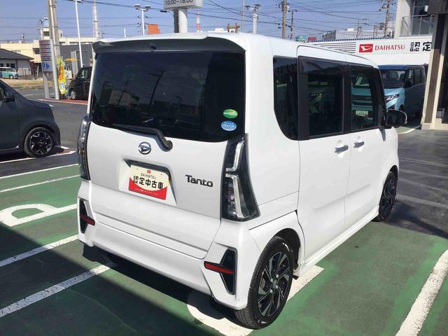 タントカスタムＸ純正ナビゲーション・ナビ連動ドラレコ・両側電動スライドドア・キーフリーシステム・ＬＥＤヘッドライト・フォグランプ・アルミホイール・オートエアコン・アイドリングストップ（千葉県）の中古車