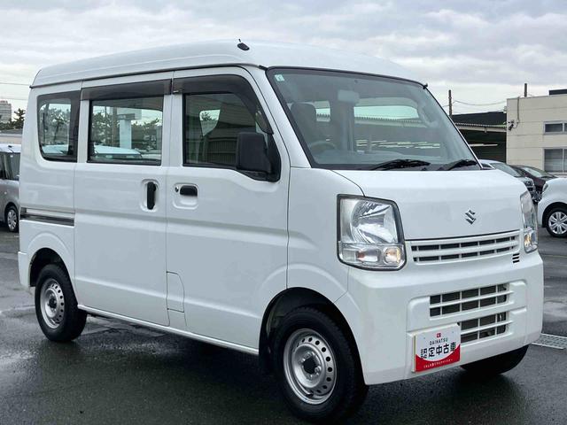 エブリイＰＡＥＴＣ　スピーカー一体型ＡＭ／ＦＭラジオ　両側スライドドア　ハロゲンヘッドランプ　マニュアルエアコン　間欠ワイパー　リヤワイパー　荷室作業灯　左右アシストグリップ　チャイルドロック　センターコンソール（千葉県）の中古車