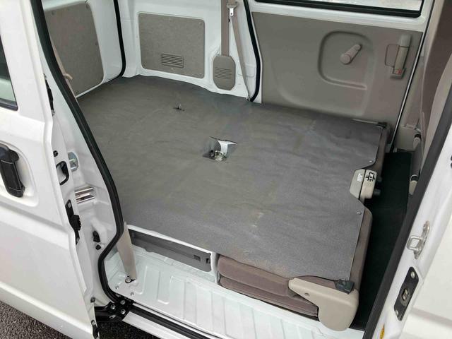 エブリイＰＡＥＴＣ　スピーカー一体型ＡＭ／ＦＭラジオ　両側スライドドア　ハロゲンヘッドランプ　マニュアルエアコン　間欠ワイパー　リヤワイパー　荷室作業灯　左右アシストグリップ　チャイルドロック　センターコンソール（千葉県）の中古車