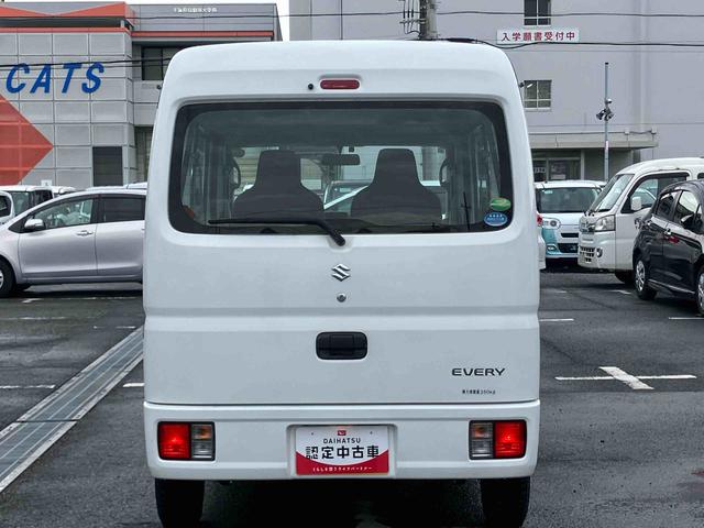 エブリイＰＡＥＴＣ　スピーカー一体型ＡＭ／ＦＭラジオ　両側スライドドア　ハロゲンヘッドランプ　マニュアルエアコン　間欠ワイパー　リヤワイパー　荷室作業灯　左右アシストグリップ　チャイルドロック　センターコンソール（千葉県）の中古車