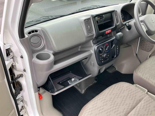 エブリイＰＡＥＴＣ　スピーカー一体型ＡＭ／ＦＭラジオ　両側スライドドア　ハロゲンヘッドランプ　マニュアルエアコン　間欠ワイパー　リヤワイパー　荷室作業灯　左右アシストグリップ　チャイルドロック　センターコンソール（千葉県）の中古車