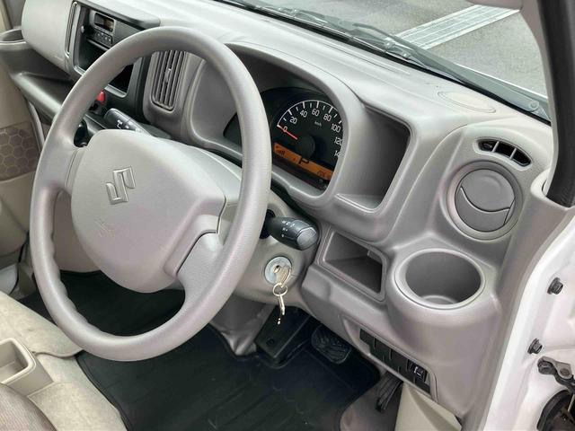 エブリイＰＡＥＴＣ　スピーカー一体型ＡＭ／ＦＭラジオ　両側スライドドア　ハロゲンヘッドランプ　マニュアルエアコン　間欠ワイパー　リヤワイパー　荷室作業灯　左右アシストグリップ　チャイルドロック　センターコンソール（千葉県）の中古車