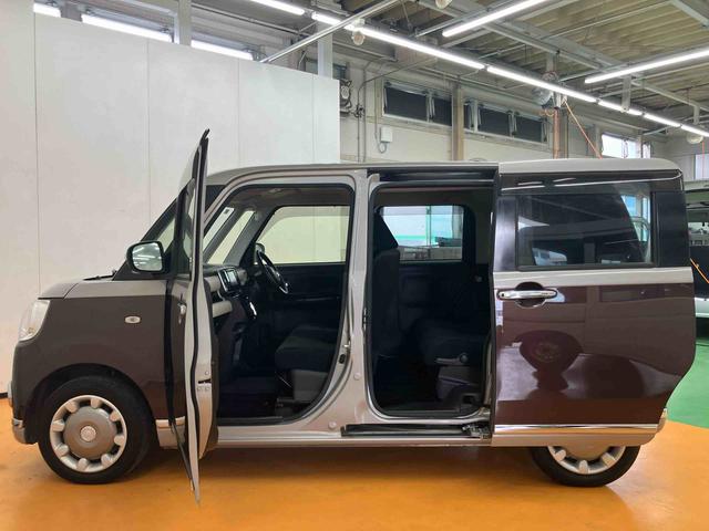 ムーヴキャンバスＧブラックインテリアＶＳ　ＳＡIIIパノラマカメラ連動フルセグナビ　ＵＳＢ接続　ブルートゥース対応　フロント．リヤドライブレコーダー連動　ＥＴＣ　置きラクボックス　スペアータイヤ　運転席シートヒーター　ウインドシールドディアイサー（千葉県）の中古車