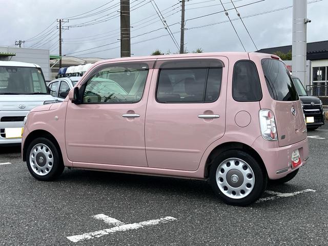 ミラココアココアXクリアテールランプ 前後メッキモール キーフリーシステム オートエアコン 電動格納ドアミラー 運転席シートリフター バニディミラー付きサンバイザー アイドリングストップ(千葉県)の中古車