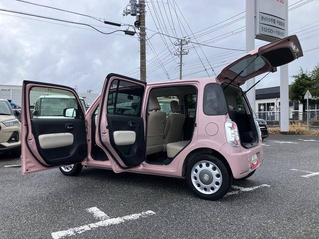 ミラココアココアXクリアテールランプ 前後メッキモール キーフリーシステム オートエアコン 電動格納ドアミラー 運転席シートリフター バニディミラー付きサンバイザー アイドリングストップ(千葉県)の中古車