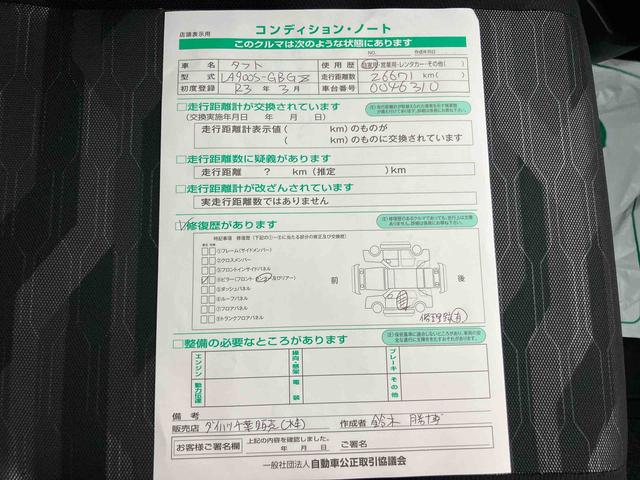 タフトＧターボパノラマカメラ連動フルセグナビ　ＵＳＢ接続　ブルートゥース対応　フロント．リヤドライブレコーダー連動　スカイフィールトップ　アダプティブクルーズコントロール　オートブレーキホールド付き電動パーキング（千葉県）の中古車