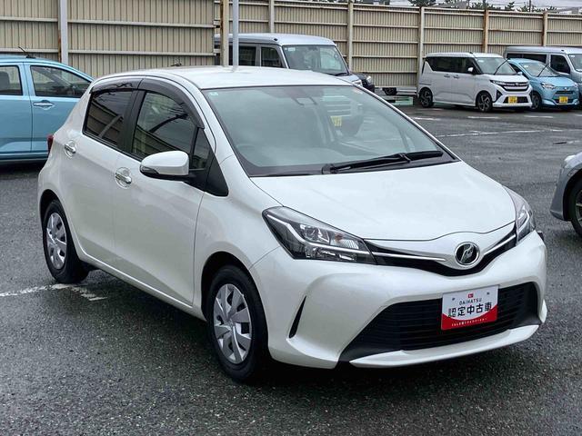 ヴィッツ1.3F LEDエディションナビ/BT/TV/DISC/バックカメラ 電動コーナーポール LEDヘッドライト プッシュボタンスターター 電動格納ドアミラー オートライト/ハイビーム 横滑り防止装置 衝突被害軽減ブレーキ(千葉県)の中古車