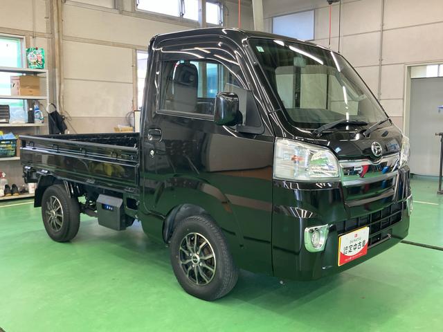 ハイゼットトラックエクストラバックカメラ連動フルセグナビ ブルートゥース対応 ETC 荷台作業灯 テールゲートチェーン ゲートプロテクター 社外12インチアルミホイール キーレスエントリー 助手席シートバックポケット(千葉県)の中古車