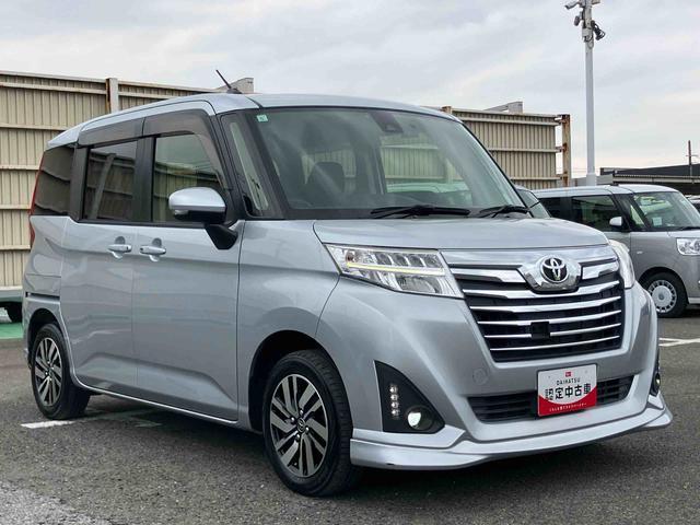 ルーミーカスタムＧ　Ｓナビ／ワンセグ／ＣＤ／ＤＶＤ　ＥＴＣ　ドラレコ　シートヒーター　クルーズコントロール　ＬＥＤヘッドライト　オートライト　オートエアコン　衝突軽減ブレーキ　スマートキー　盗難防止アラーム　アルミホイール（千葉県）の中古車