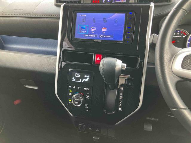 ルーミーカスタムＧ　Ｓナビ／ワンセグ／ＣＤ／ＤＶＤ　ＥＴＣ　ドラレコ　シートヒーター　クルーズコントロール　ＬＥＤヘッドライト　オートライト　オートエアコン　衝突軽減ブレーキ　スマートキー　盗難防止アラーム　アルミホイール（千葉県）の中古車