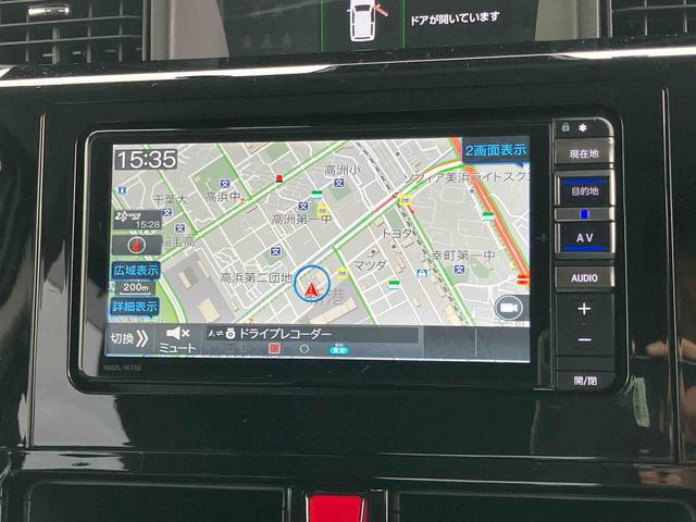 トールカスタムＧナビ／ＴＶ／ＤＶＤ／ＢＴ／ＵＳＢ　バックカメラ　前後ドラレコ　ＥＴＣ　全車速追従クルコン　ＬＥＤヘッドライト　オートライト　スマアシ　前後コーナーセンサー　電動駐車ブレーキ　キーフリー　アルミホイール（千葉県）の中古車