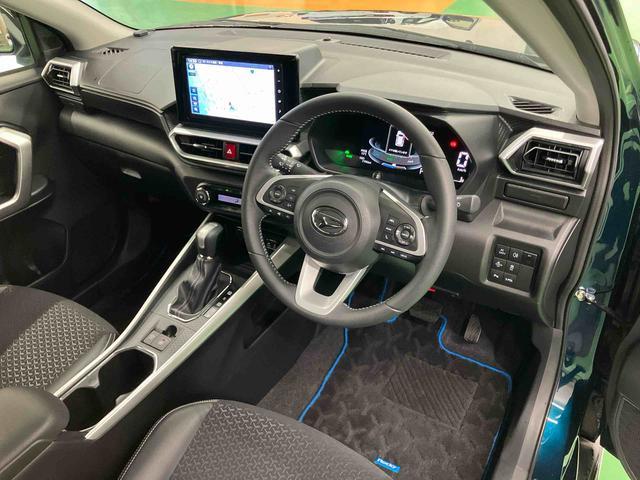 ロッキープレミアムＧ　ＨＥＶＨＥＶ　９型ナビ／ＴＶ／ＤＶＤ／ＢＴ／ＵＳＢ　全周囲カメラ　前後ドラレコ　ＥＴＣ　全車速追従クルコン　ＬＥＤヘッドランプ　オートライト　リヤフォグ　コーナーセンサー　シートヒーター　電動駐車ブレーキ（千葉県）の中古車