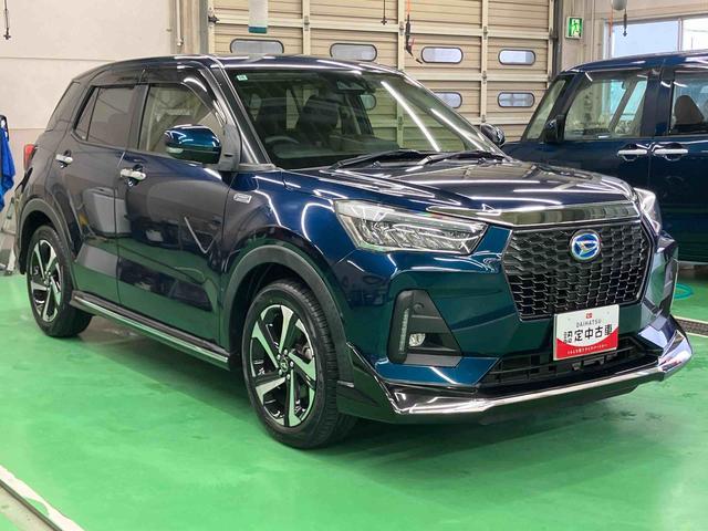 ロッキープレミアムＧ　ＨＥＶＨＥＶ　９型ナビ／ＴＶ／ＤＶＤ／ＢＴ／ＵＳＢ　全周囲カメラ　前後ドラレコ　ＥＴＣ　全車速追従クルコン　ＬＥＤヘッドランプ　オートライト　リヤフォグ　コーナーセンサー　シートヒーター　電動駐車ブレーキ（千葉県）の中古車