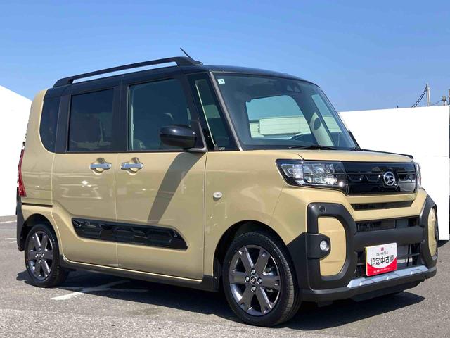 タントファンクロスターボリミテッドターボ ETC バックカメラ ルーフレール 全車速追従クルコン 両側電動スライドドア LEDヘッドライト オートライト シートヒーター コーナーセンサー 電動駐車ブレーキ キーフリー アルミホイール(千葉県)の中古車