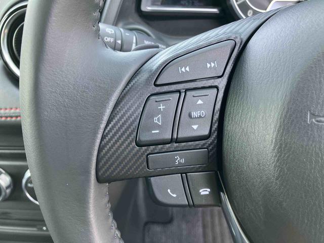 デミオXDツーリングナビ/TV/DVD/BT/USB/AUX ETC LEDヘッドライト オートライト パドルシフト クルコン シートヒーター 革巻ステアリング 16インチアルミホイール ステリモ チルト スマートキー(千葉県)の中古車