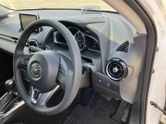 デミオXDツーリングナビ/TV/DVD/BT/USB/AUX ETC LEDヘッドライト オートライト パドルシフト クルコン シートヒーター 革巻ステアリング 16インチアルミホイール ステリモ チルト スマートキー(千葉県)の中古車