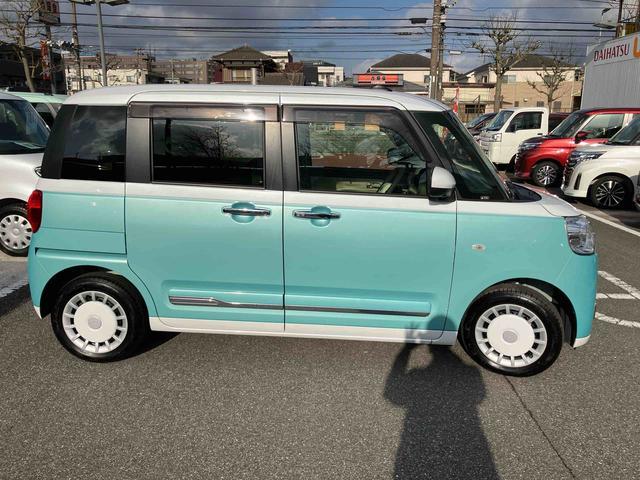 ムーヴキャンバスストライプスGカーナビゲーション オーディオ ドライブレコーダー ETC 両側電動スライドドア 衝突回避支援ブレーキ 誤発進抑制装置 アイドリングストップ スマートキー 盗難防止装置 イモビライザー オートエアコン(千葉県)の中古車