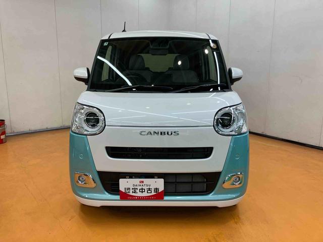 ムーヴキャンバスストライプスＧターボ衝突回避支援　横滑り防止装置　アダプティブクルーズコントロール　オートブレーキホールド付き電動パーキング　前席シートヒーター　置きラクボックス　ホットカップホルダー　前後コーナーセンサー（千葉県）の中古車