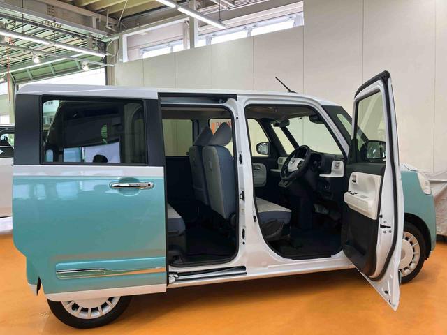 ムーヴキャンバスストライプスＧターボ衝突回避支援　横滑り防止装置　アダプティブクルーズコントロール　オートブレーキホールド付き電動パーキング　前席シートヒーター　置きラクボックス　ホットカップホルダー　前後コーナーセンサー（千葉県）の中古車