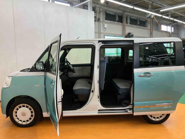 ムーヴキャンバスストライプスＧターボ衝突回避支援　横滑り防止装置　アダプティブクルーズコントロール　オートブレーキホールド付き電動パーキング　前席シートヒーター　置きラクボックス　ホットカップホルダー　前後コーナーセンサー（千葉県）の中古車